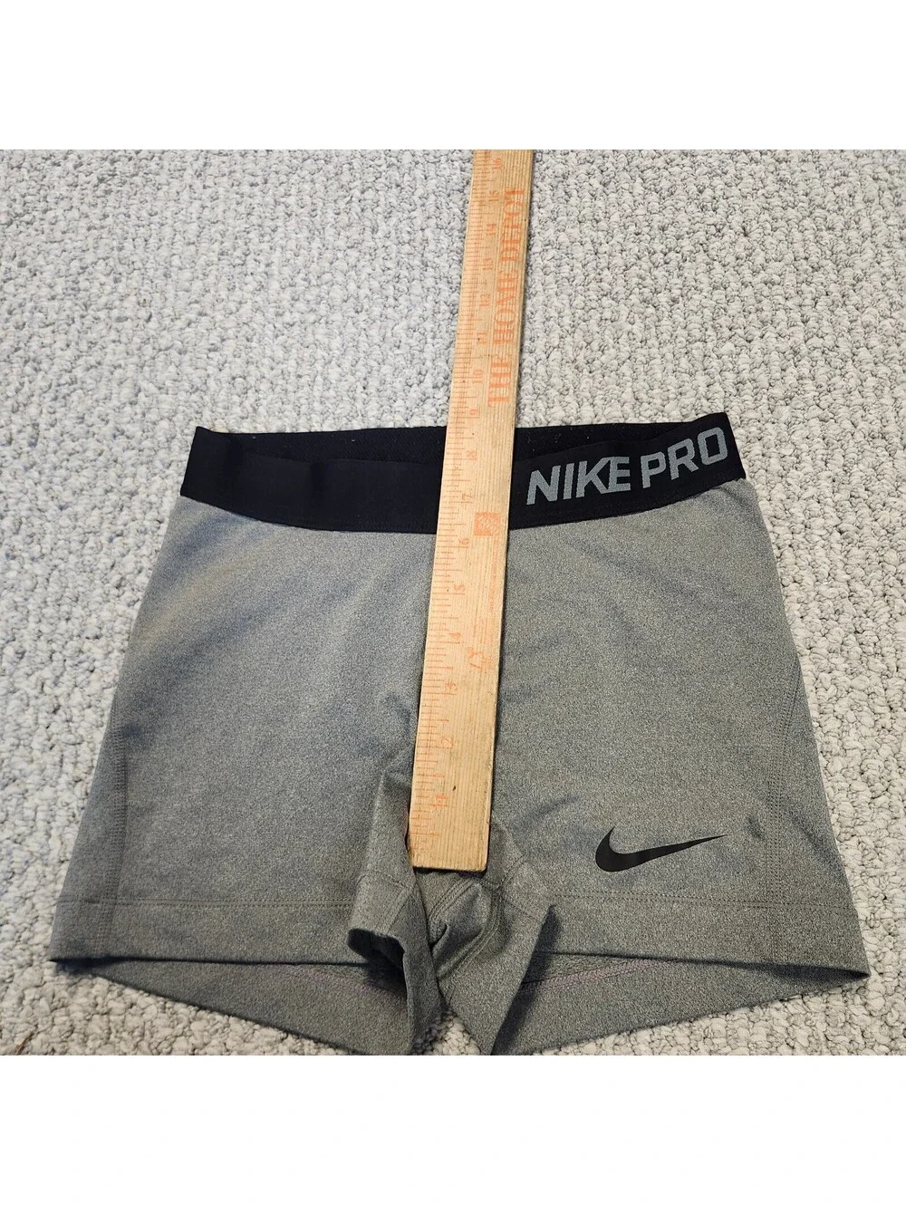 Nike Pro Gray Dri-FIT Athletic Shorts Size Small